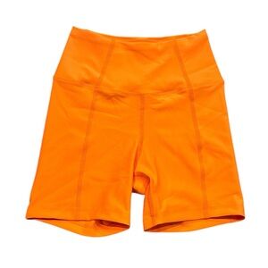 YEAR OF OURS Orange Bike Shorts